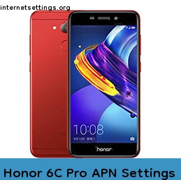Honor 6C Pro APN Setting