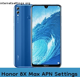 Honor 8X Max APN Setting