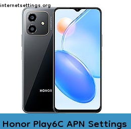 Honor Play6C APN Setting