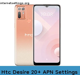 Htc Desire 20+ APN Setting