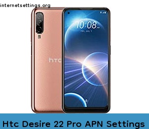 Htc Desire 22 Pro APN Setting