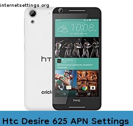 Htc Desire 625 APN Setting