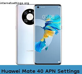 Huawei Mate 40 APN Internet Settings