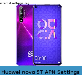 Huawei nova 5T APN Setting