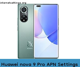 Huawei nova 9 Pro APN Internet Settings