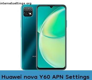 Huawei nova Y60 APN Internet Settings