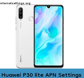 Huawei P30 lite APN Internet Settings