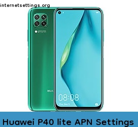 Huawei P40 lite APN Setting