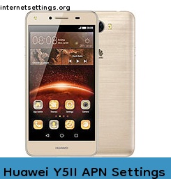 Huawei Y5II APN Setting
