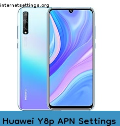 Huawei Y8p APN Internet Settings