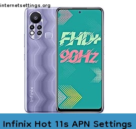Infinix Hot 11s APN Setting