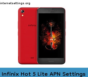 Infinix Hot 5 Lite APN Setting