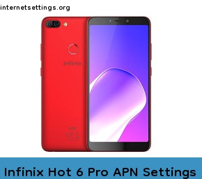 Infinix Hot 6 Pro APN Setting
