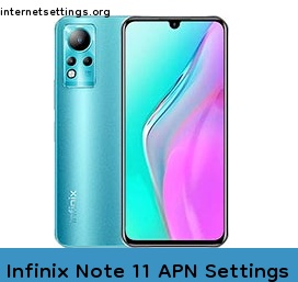 Infinix Note 11 APN Setting