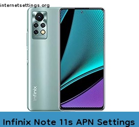 Infinix Note 11s APN Setting