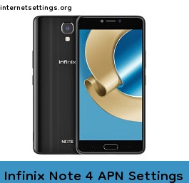 Infinix Note 4 APN Setting