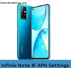 Infinix Note 8i APN Setting