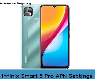 Infinix Smart 5 Pro APN Setting