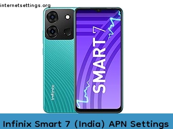 Infinix Smart 7 (India) APN Setting