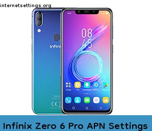 Infinix Zero 6 Pro APN Setting