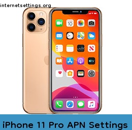 iPhone 11 Pro APN Internet Settings