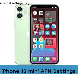 iPhone 12 mini APN Internet Settings