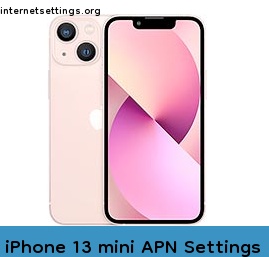 iPhone 13 mini APN Internet Settings