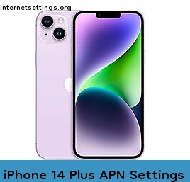 iPhone 14 Plus APN Setting