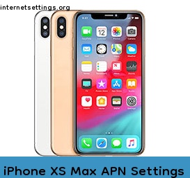 iPhone XS Max APN Internet Settings