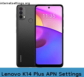 Lenovo K14 Plus APN Setting