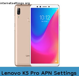 Lenovo K5 Pro APN Setting