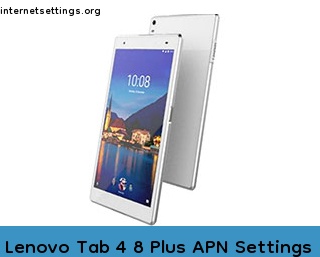 Lenovo Tab 4 8 Plus APN Setting