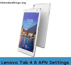 Lenovo Tab 4 8 APN Setting