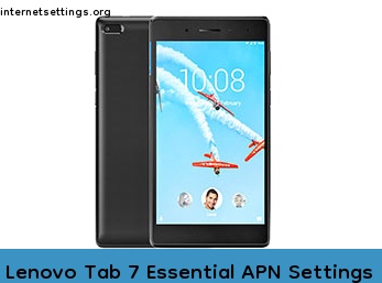 Lenovo Tab 7 Essential APN Setting