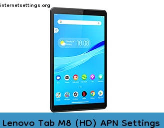 Lenovo Tab M8 (HD) APN Setting