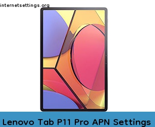Lenovo Tab P11 Pro APN Setting
