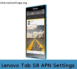 Lenovo Tab S8 APN Setting