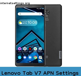 Lenovo Tab V7 APN Setting