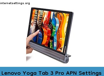 Lenovo Yoga Tab 3 Pro APN Setting