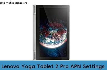 Lenovo Yoga Tablet 2 Pro APN Setting
