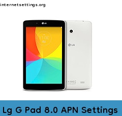 Lg G Pad 8.0 APN Setting