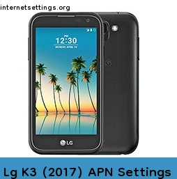 Lg K3 (2017) APN Setting