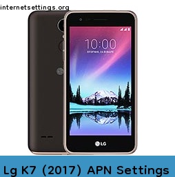 Lg K7 (2017) APN Setting
