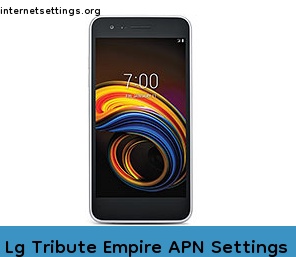 Lg Tribute Empire APN Setting