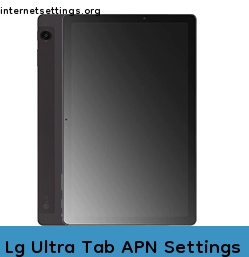 Lg Ultra Tab APN Setting