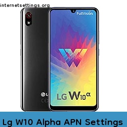 Lg W10 Alpha APN Setting