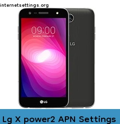 Lg X power2 APN Setting