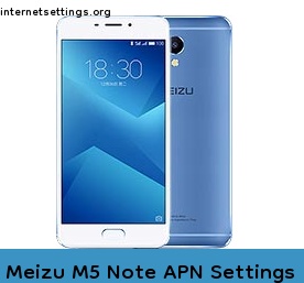 Meizu M5 Note APN Setting