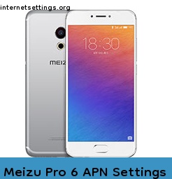 Meizu Pro 6 APN Setting