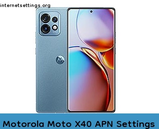 Motorola Moto X40 APN Setting